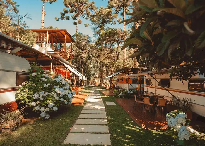 Hotel que aceita animais de estimação: La Brume Trailers