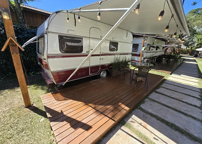 Hotel que aceita animais de estimação: La Brume Trailers